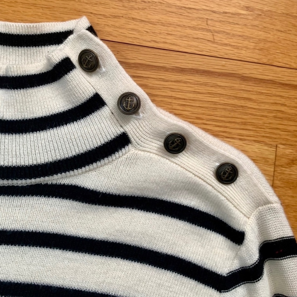 JCrew striped sweater - Picture 2 of 5